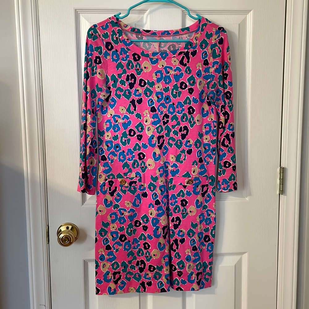 Lilly Pulitzer leopard dress